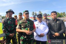 Danrem 101/ANT tutup TMMD ke-124 di HST dengan hasil menggembirakan