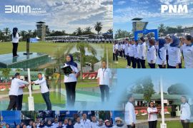 Di tengah semangat Pancasila, PNM Cabang Pematang Siantar mantapkan langkah "Beta Selalu Ada" di usia ke-26