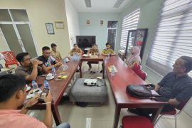 Manajemen RSUD SMJ 1 Kayong Utara gelar coffe morning bersama awak media