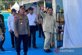 Presiden Prabowo tiba di Bengkayang untuk panen raya dan ekspor perdana jagung