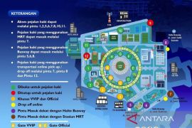 Berikut akses pejalan kaki menuju GBK saat laga Timnas Indonesia lawan China