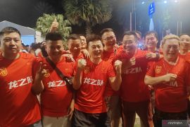 Suporter China disambut baik untuk saksikan laga Indonesia vs China