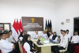 13 CPNS Kanwil Kemenkum Babel ikuti orientasi