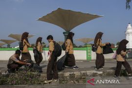 Aksi bersih lingkungan Kesultanan Banten Lama