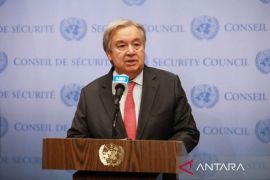 Antonio Guterres desak solusi dua negara dalam konflik Israel-Palestina