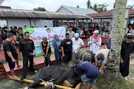 Lapas Jambi sembelih 12 hewan  kurban