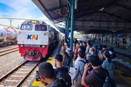 KAI catat 11.301 penumpang tiba di stasiun Daop 7