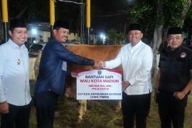 Pemkot Madiun salurkan 15 ekor hewan kurban ke warga dan panti asuhan