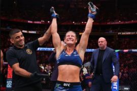 Pejudo Kayla Harrison wujudkan mimpinya, raih gelar pertama ajang bergensi UFC