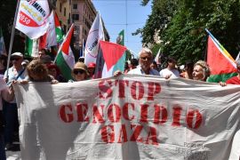 Oposisi Italia gelar aksi tuntut genosida di Gaza dihentikan