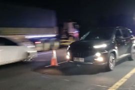 Contraflow diterapkan di Tol Jakarta-Cikampek KM 65 hingga KM 47 arah Jakarta