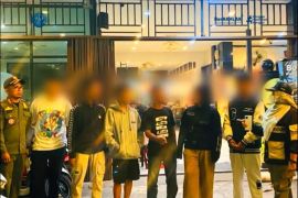 Satpol PP Pontianak jaring 43 anak di bawah umur saat patroli penertiban jam malam