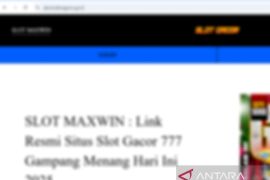 Website DPRD Sulteng diretas untuk promosi judi online