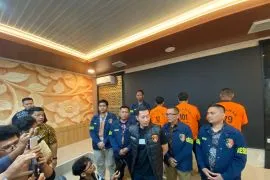 Polisi kembali tahan dua tersangka pemalakan proyek Chandra Asri