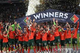 Tekuk Spanyol lewat adu penalti, Portugal juara UEFA Nations League