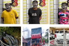 Polisi ungkap pencurian minyak mentah di jalur trunk line Pertamina