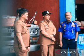 Sidak Posko Damkar, Bupati Welly Suhery minta pemadaman kebakaran dilakukan 'Gercep'