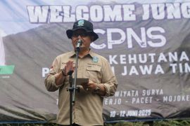 Puluhan CPNS Dinas Kehutanan Jatim diperkenalkan konservasi di Tahura