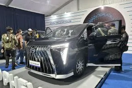 GAC AION pamerkan MPV hybrid E9 di pabrik Purwakarta