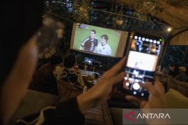 Nobar Timnas Indonesia lawan Jepang di Cimahi