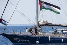 Menlu: Cegat kapal Madleen ke Gaza, Israel langgar hukum internasional