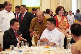 Ketua KONI Langkat hadiri pelantikan pengurus KONI Sumut