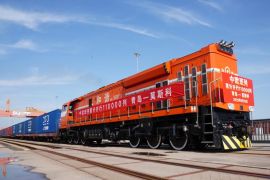 Layanan kereta barang China-Eropa tembus 110.000 perjalanan