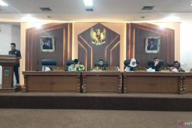 DPRD Batang Hari sampaikan pemandangan umum fraksi  terhadap nota pengantar Ranperda RTRW