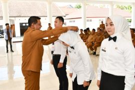 Puluhan CPNS di Lombok Timur ikuti pelatihan dasar