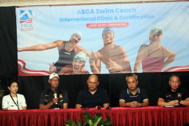 ASCA menggelar sertifikasi pelatih renang internasional di Yogyakarta