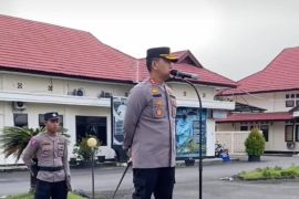Polres Tebo Jambi amankan dua pelaku  penambang emas tanpa izin