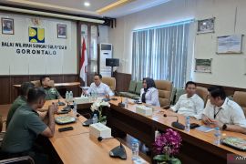 Korem 133 dan BWS bahas upaya pelestarian Danau Limboto