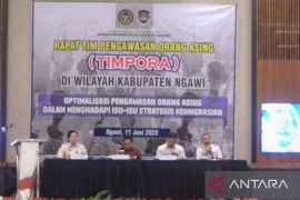 Kantor Imigrasi Madiun selenggarakan rapat tim pengawasan orang asing di Ngawi
