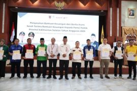 Pemprov Kalsel kucurkan dana Rp15,43 miliar untuk sembilan parpol