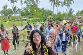 Tim juri CSR dan PDB Award lakukan penilaian kampung sehat Mimika
