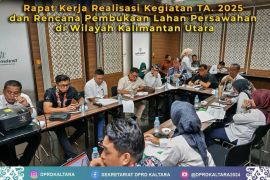DPRD Kaltara Raker Bersama Dinas Pertanian dan Ketahanan Pangan