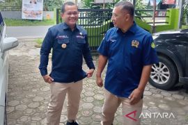 Kepala Bakamla Babel kunjungi Kantor Berita Antara Bangka Belitung