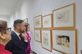 Lukisan karya Sudjana Kerton dipamerkan di Gunung Sahari