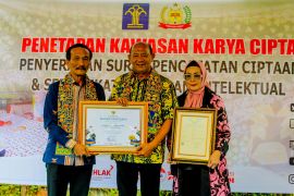 Kemenkum: Kampung Batik Brandan  dapat pengakuan kekayaan intelektual