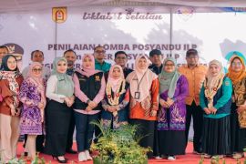 Posyandu Melati Berlina wakili Banjarbaru saat penilaian lomba posyandu provinsi