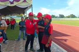 Sekda Pangkalpinang lepas kontingen ikuti Kejurda Pelajar 2025
