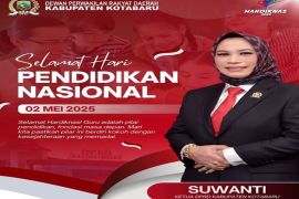 Ketua DPRD Kotabaru ucapkan selamat Hardiknas 2025