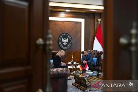 Seskab Teddy dan Dubes Ina Lepel diskusi hubungan Indonesia dan Jerman