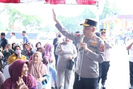 Polda Babel gelar bazar murah jelang HUT ke-79 Bhayangkara, siapkan 1.000 paket sembako