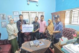 BPJS Ketenagakerjaan Padang Pariaman salurkan satunan kematian peserta berisiko Rp42 juta