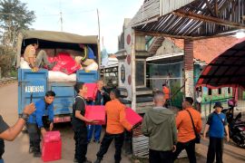 Kemensos kirim bantuan korban bencana tanah longsor Purwakarta