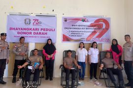Polres Matim menggelar bakti kesehatan sambut hari Bhayangkara ke-79