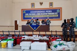 Pangkalan TNI AL Mataram sita 51.233 benih lobster di Sumbawa