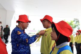 56 anggota PMI Serdang Bedagai ikuti Jumbara ke V di Langkat