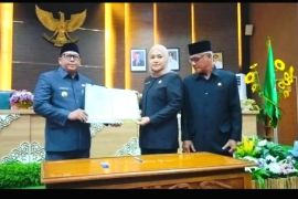 Dewan bersama Pemkab Batola setujui Raperda Laporan Pertanggungjawaban APBD 2024